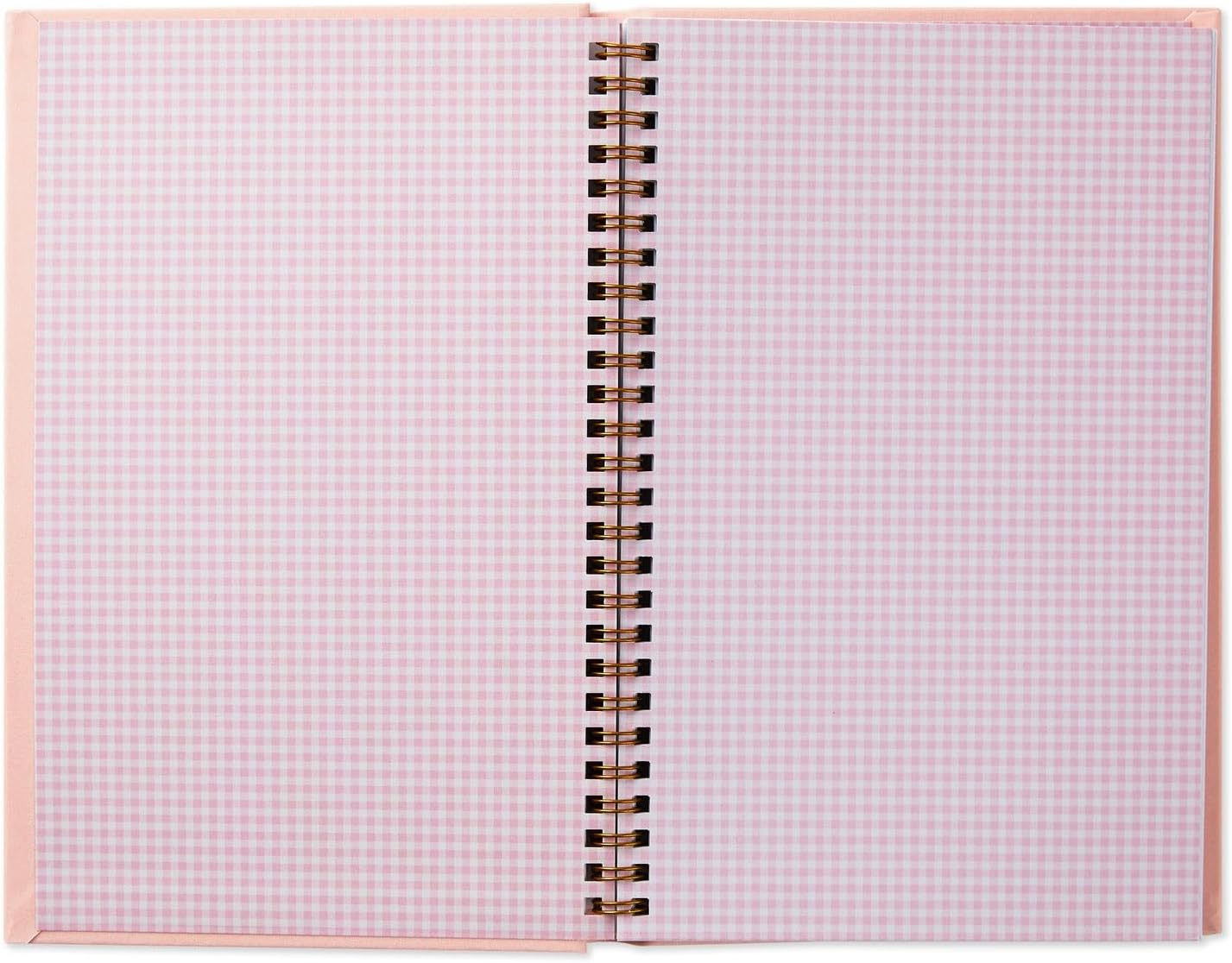 Hallmark &lsquo;My First Year&rsquo; Baby Book Album/Baby Photo Album - My First Year Baby Memory Album - Soft Pink Fabric Cover with Gold Foil Design image number 2