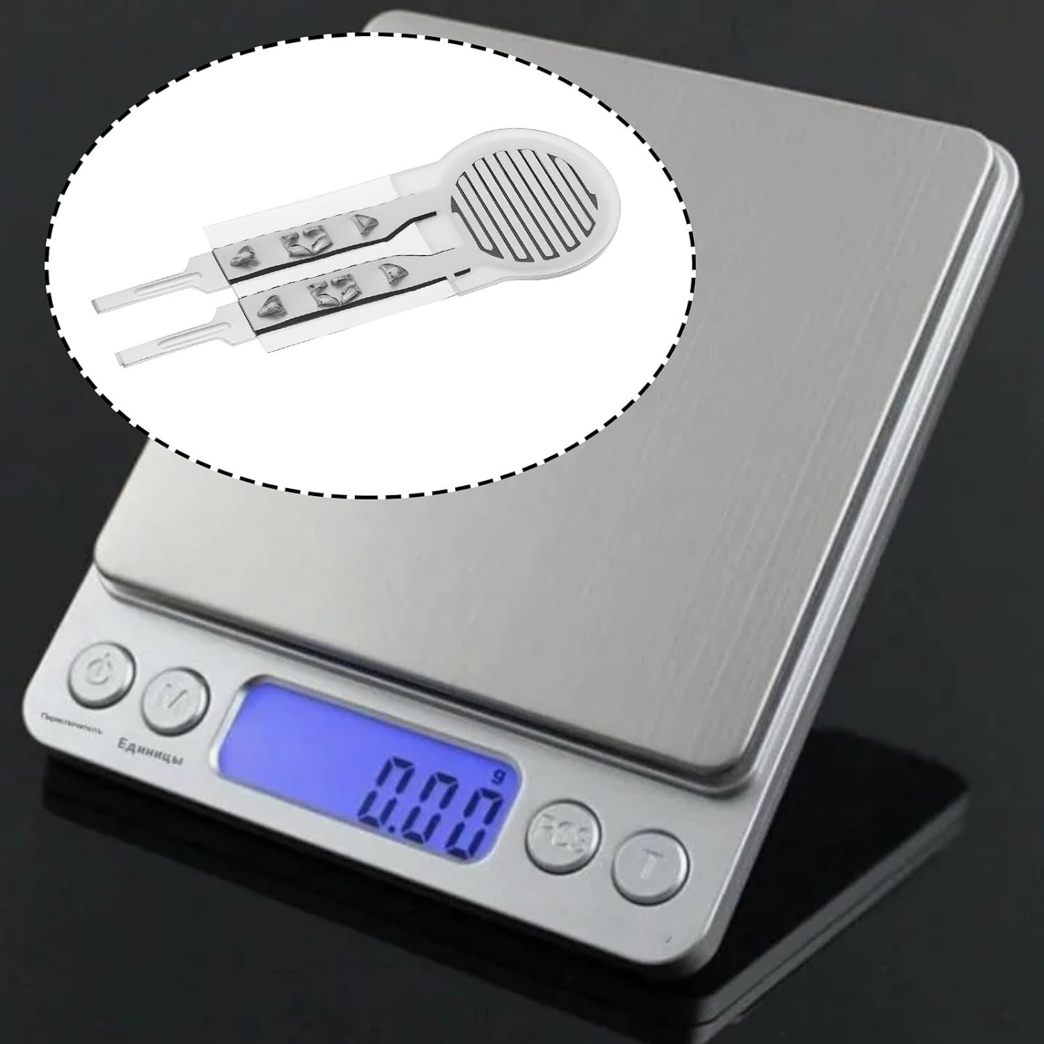 SING F LTD 2 Pcs Thin Film Pressure Sensor RP-C7.6-L16 10G-5Kg for Wearable Devices Electronic Scales Touch Switches image number 4