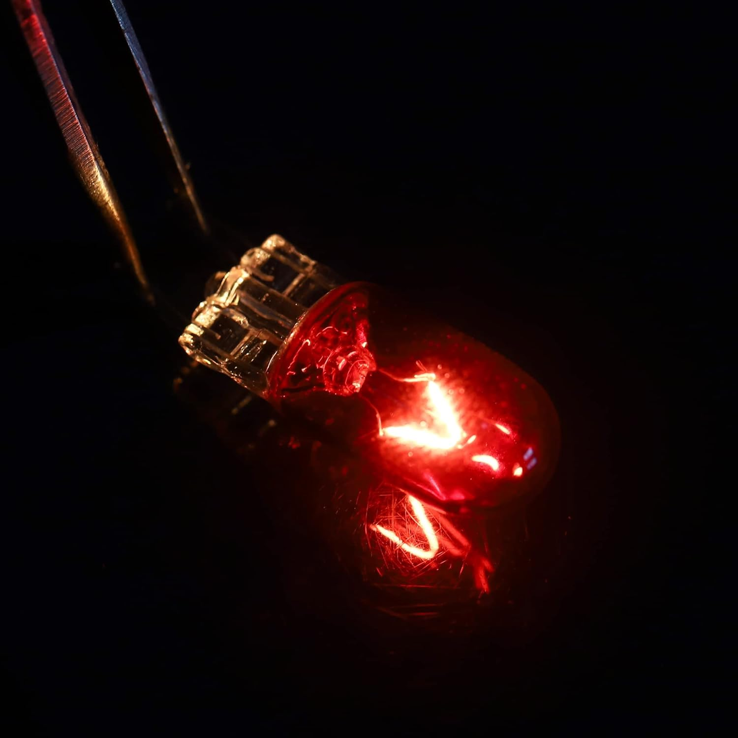 X AUTOHAUX 10Pcs DC 12V T10 W5W LED Dashboard Light Red for Car Internal image number 4