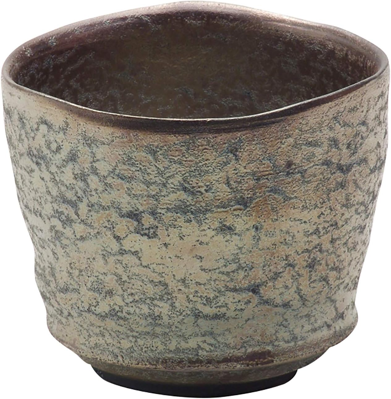 Shigaraki Ware 30-5666 Hechimon Masano Tomita Yugen Ginhana Free Cup, Black Gold image number 3