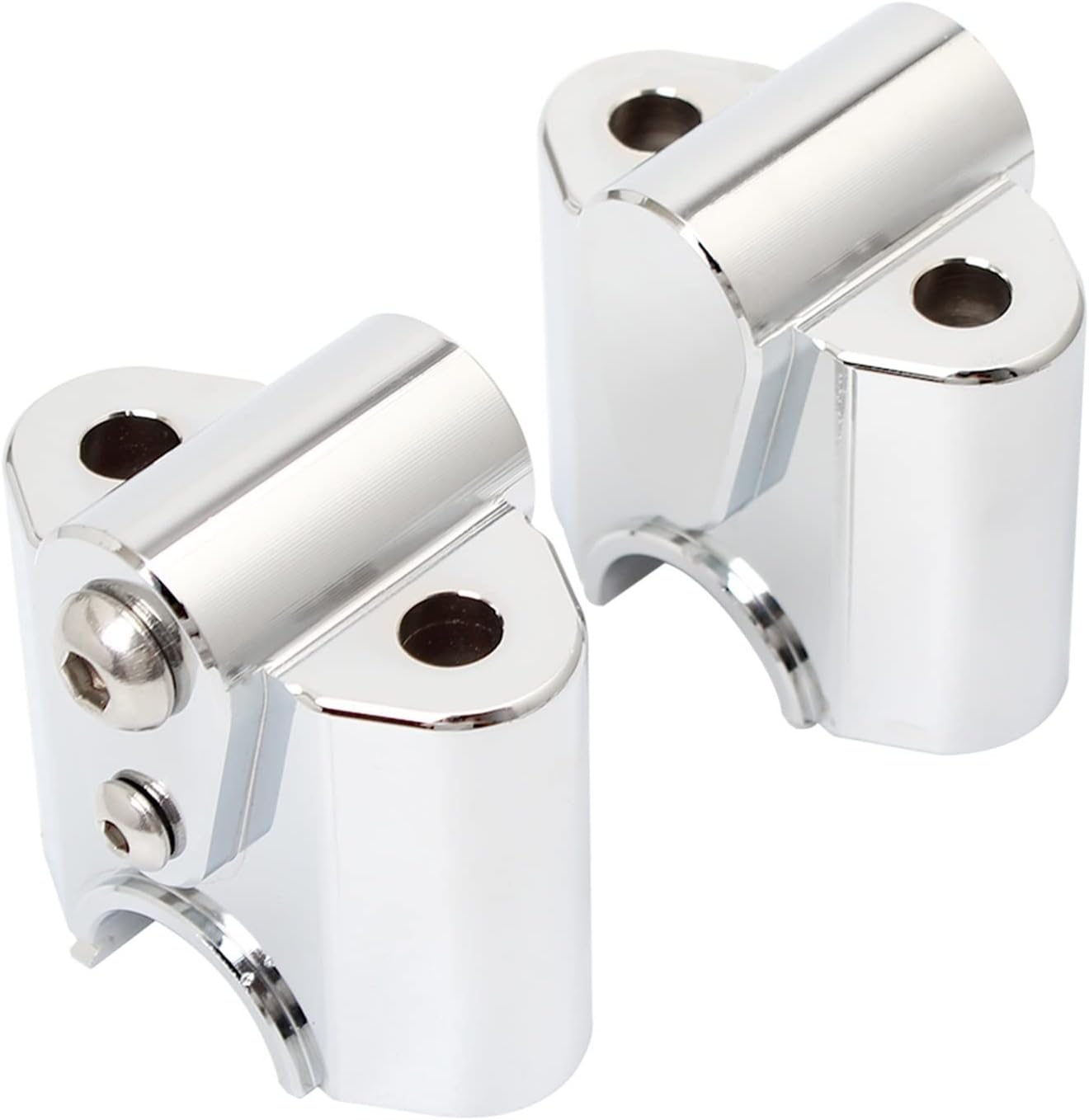 Motorcycle Accessories Chrome Handlebar Riser Bar Mount Clamp Mounting Lift Move Adapters Part for B&MW R18 2020 2021 2022 image number 3