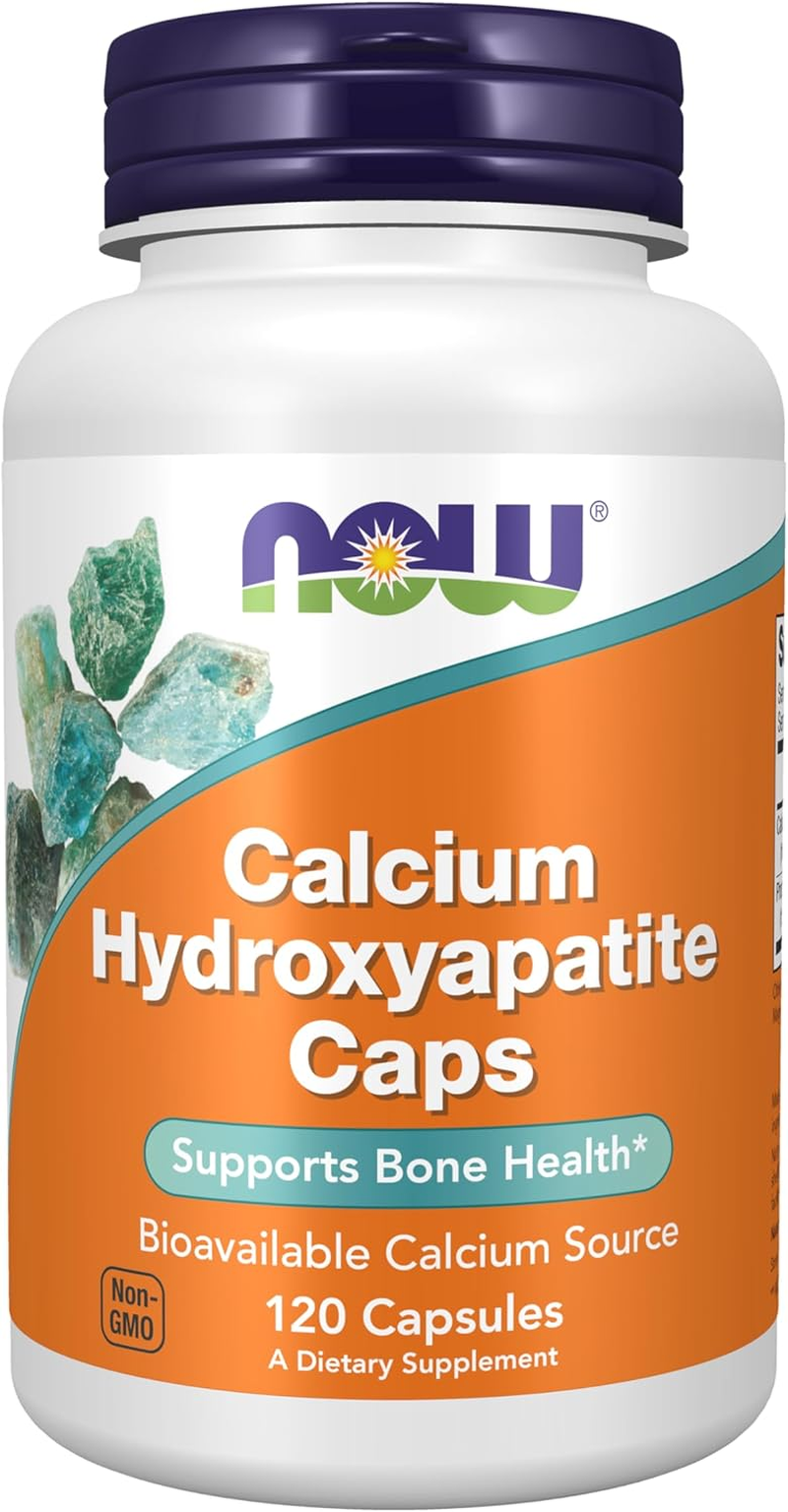 NOW Calcium Hydroxyapatite,120 Capsules image number 6