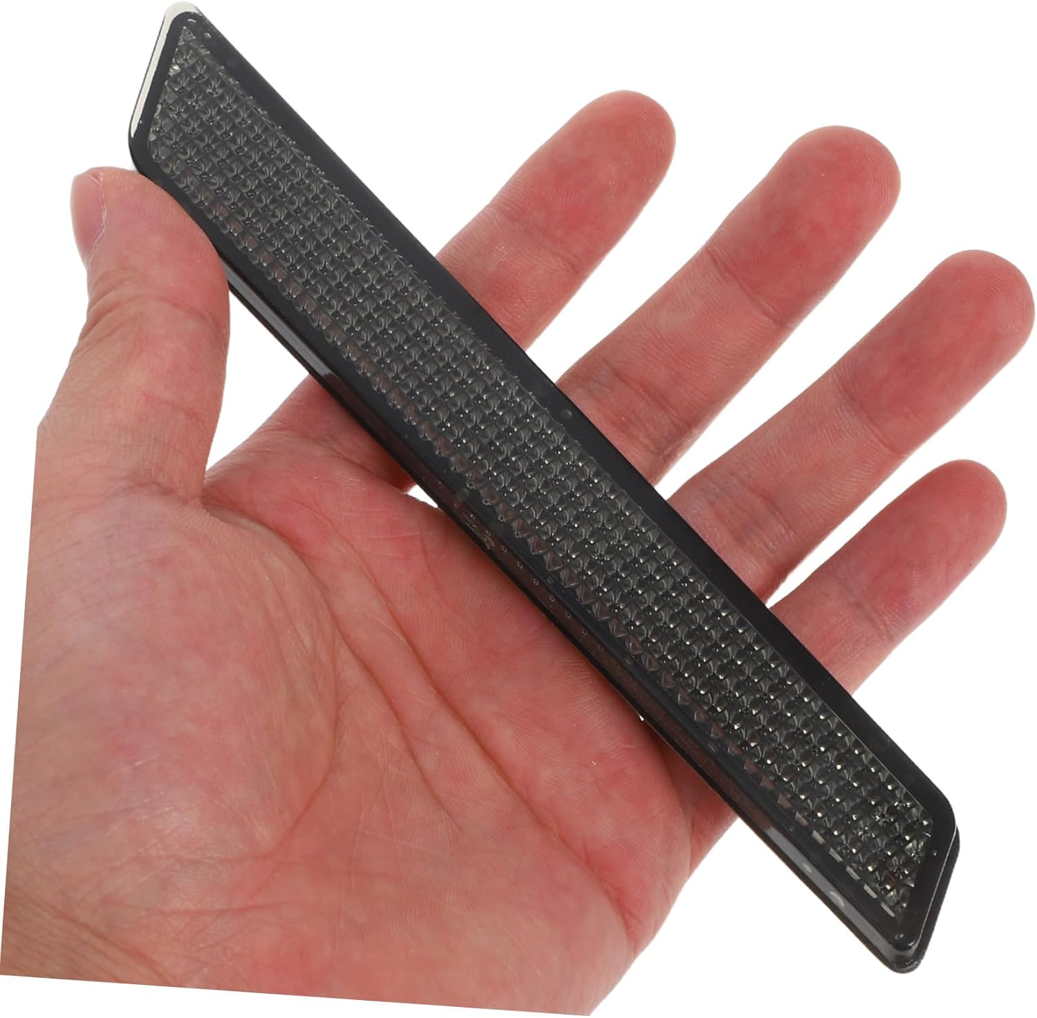 Motorcycle Reflective Strips Reflector Inserts Motorcycle Covers Black Saddle Bag Accessories Reflector Inserts Black Covers Grey Abs - White image number 7