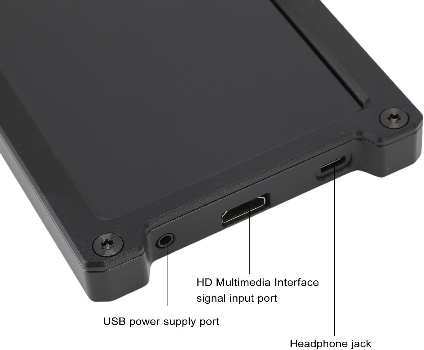 7 Inch HDMI Monitor, 1024X600 LCD Display with 360 Degree Rotation Stand, Second Screen for Gaming, Working, Box, Switch, Laptop, PC image number 2