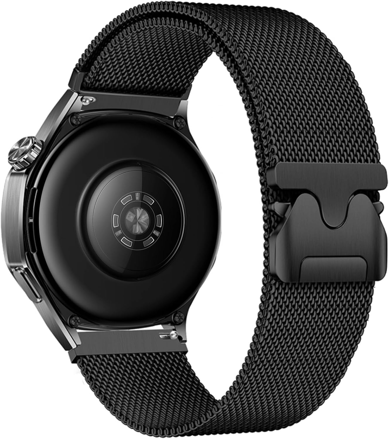 Magnetic 22Mm Watch Band Stainless Steel Compatible with Huawei Watch GT 5 GT 4 46Mm Metal Strap Huawei Watch 4 Band for Gtr,Venu 3,Vivoactive 4 Mesh Loop with Parachute Clasp