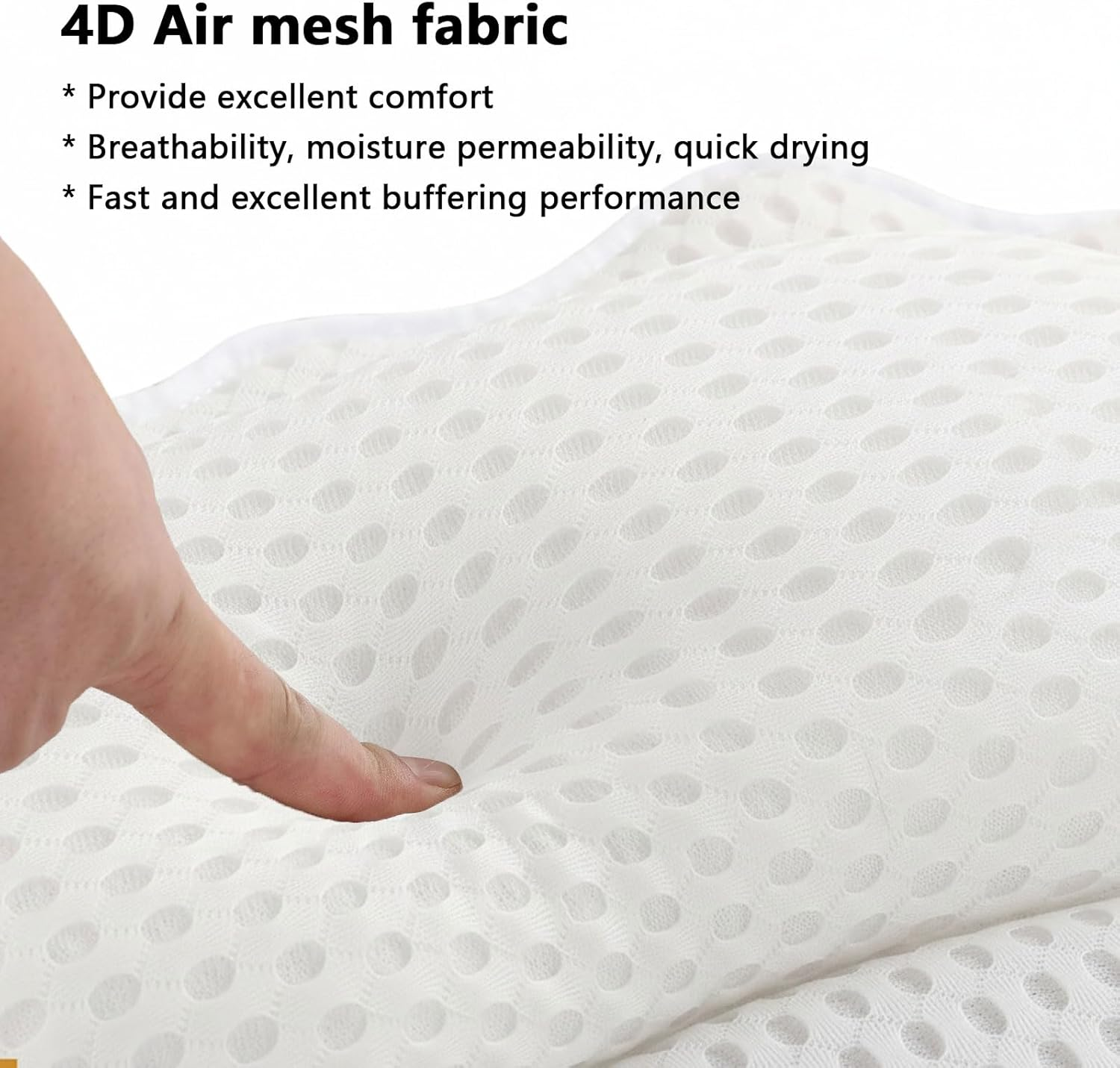 4D Bath Pillow for Bathtub with Head and Neck Support, Ergonomic Spa Pillow with Strong Suction Cups for Bath Tub Relaxation, Non-Slip - Jotron image number 2