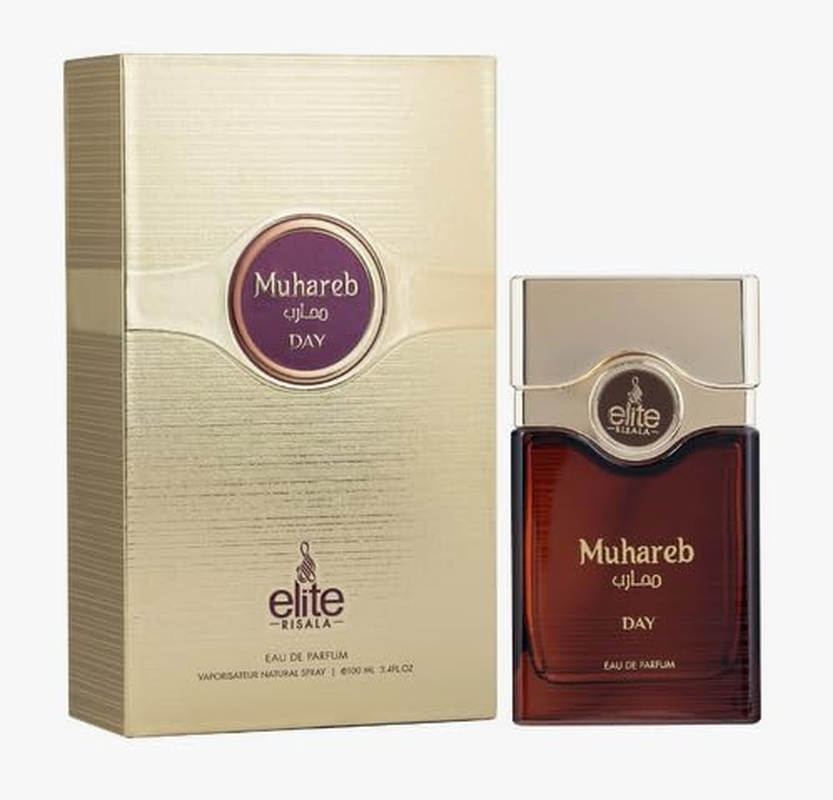 Elite - Muhareb Day by Risala for Men - 3.4 Oz EDP Spray