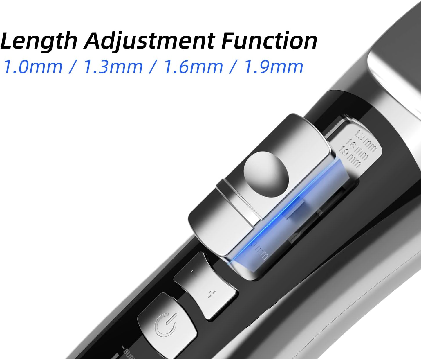 Shernbao 4-In-1 Pet Grooming Clipper, 5-Speeds Cordless Low Noise Pet Hair Clipper, Detachable Blades, and Compatible Attachment Combs (ACK-002) image number 1