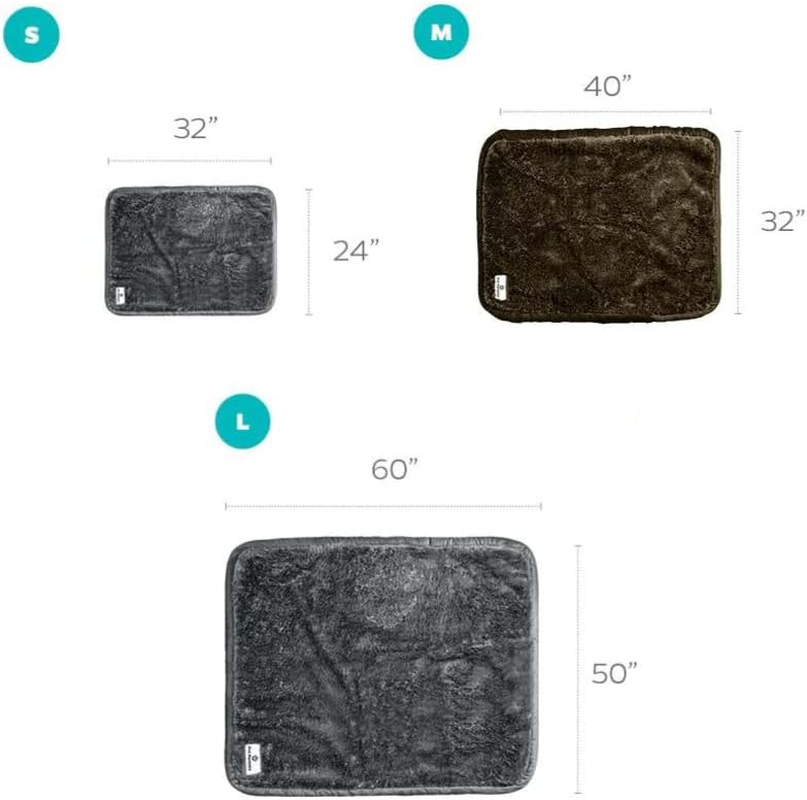 Pet Parents Pawtect Premium Waterproof Cat & Dog Blanket with Wickquick & Sherpup Technology, Puppy & Cat Blanket, Choc 32X40 image number 4