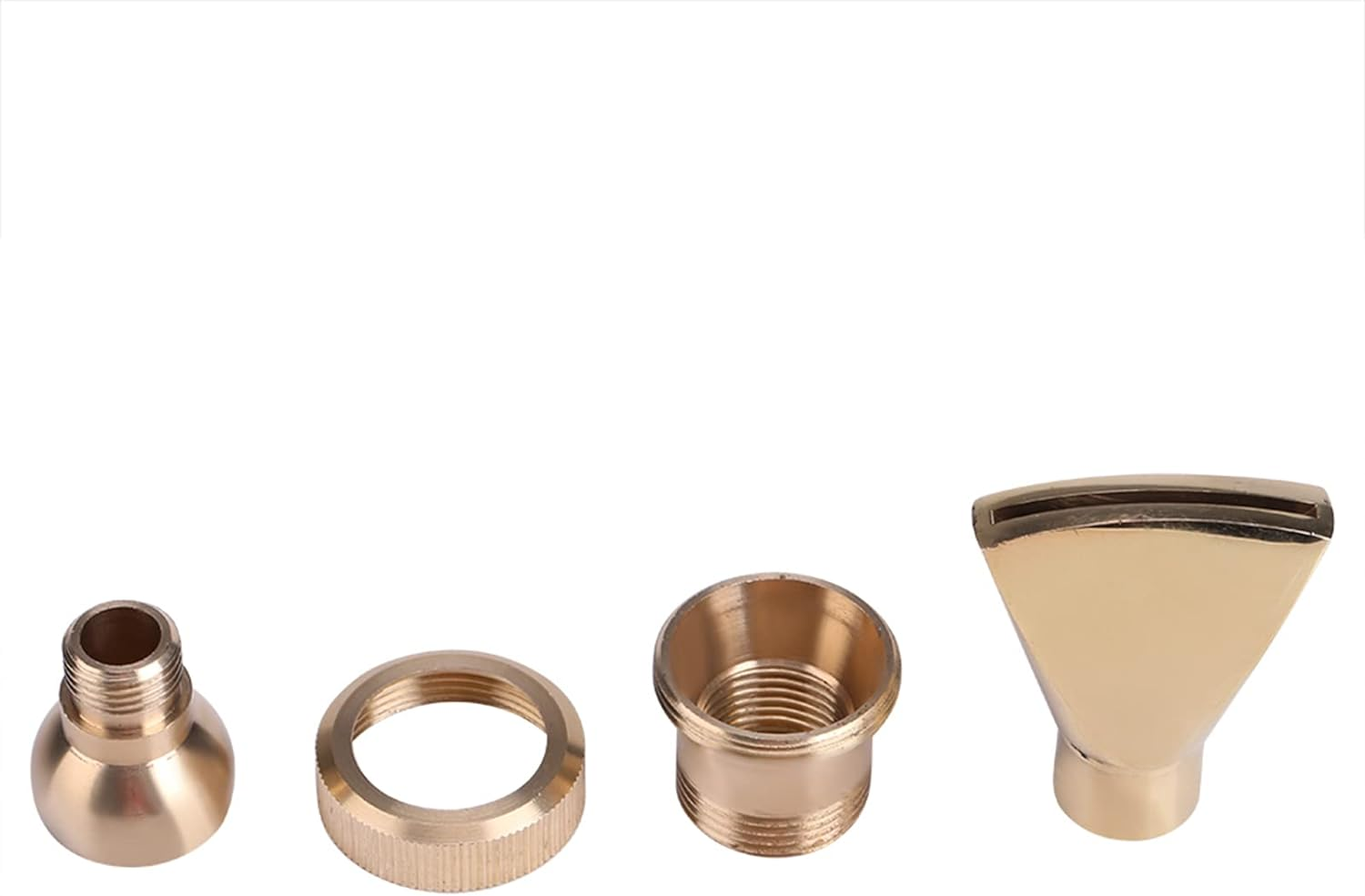 Water Fountain Nozzle Spray, Fan Shaped Brass Fountain Nozzle, Perfect Fountain Spray Head and Sprinkler image number 3