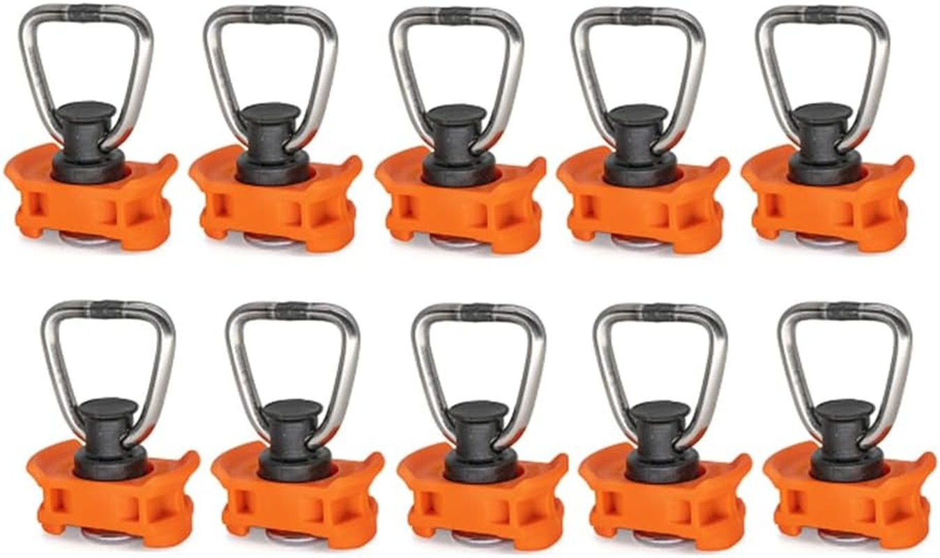 10Pcs Single End Fitting for Airline Rail End Fitting Lashing Rail Fitting Airline Rail Single Stud L-Track Fitting image number 2