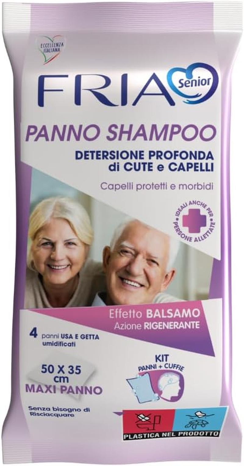 Fria Senior Shampoo Cloth Pack of 4 image number 5
