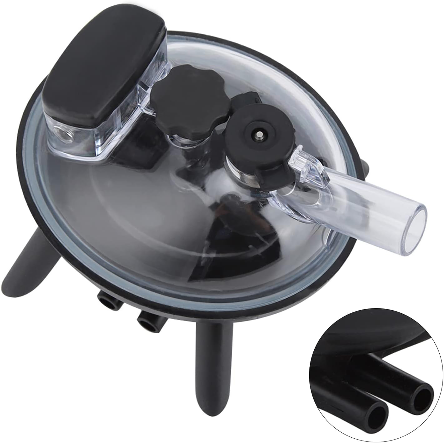 Fdit 240Cc Cow Milking Claw Milk Collector Tool Replacement with Large Capacity Closing Valve for Dairy Farmers image number 4