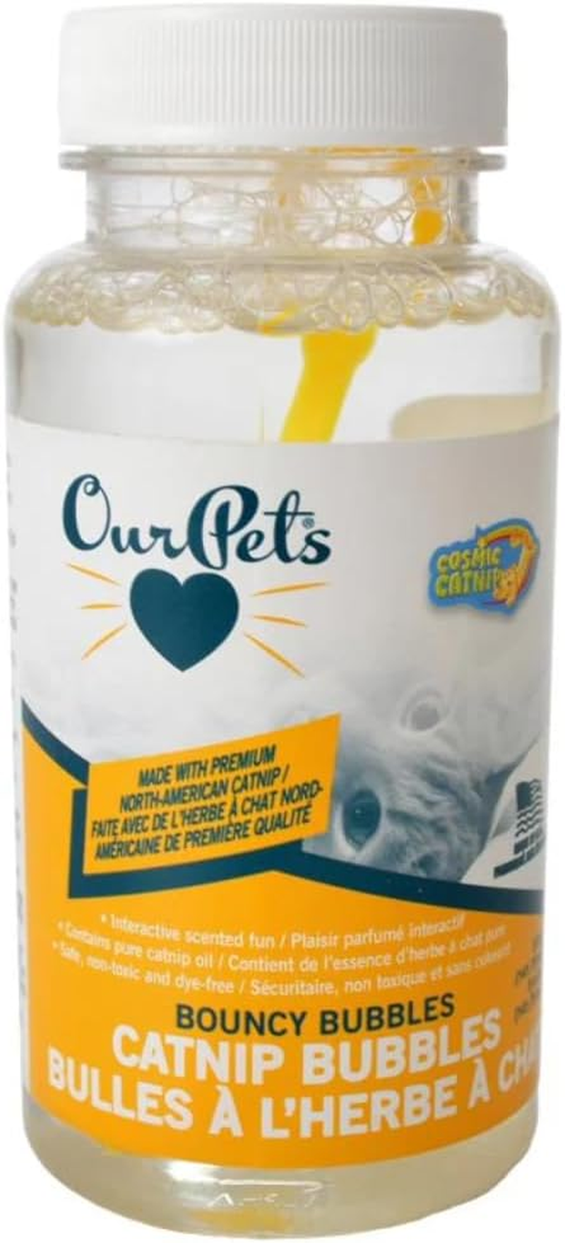 Our Pets 1050011690 Bouncy Bubbles- 5 Oz, White