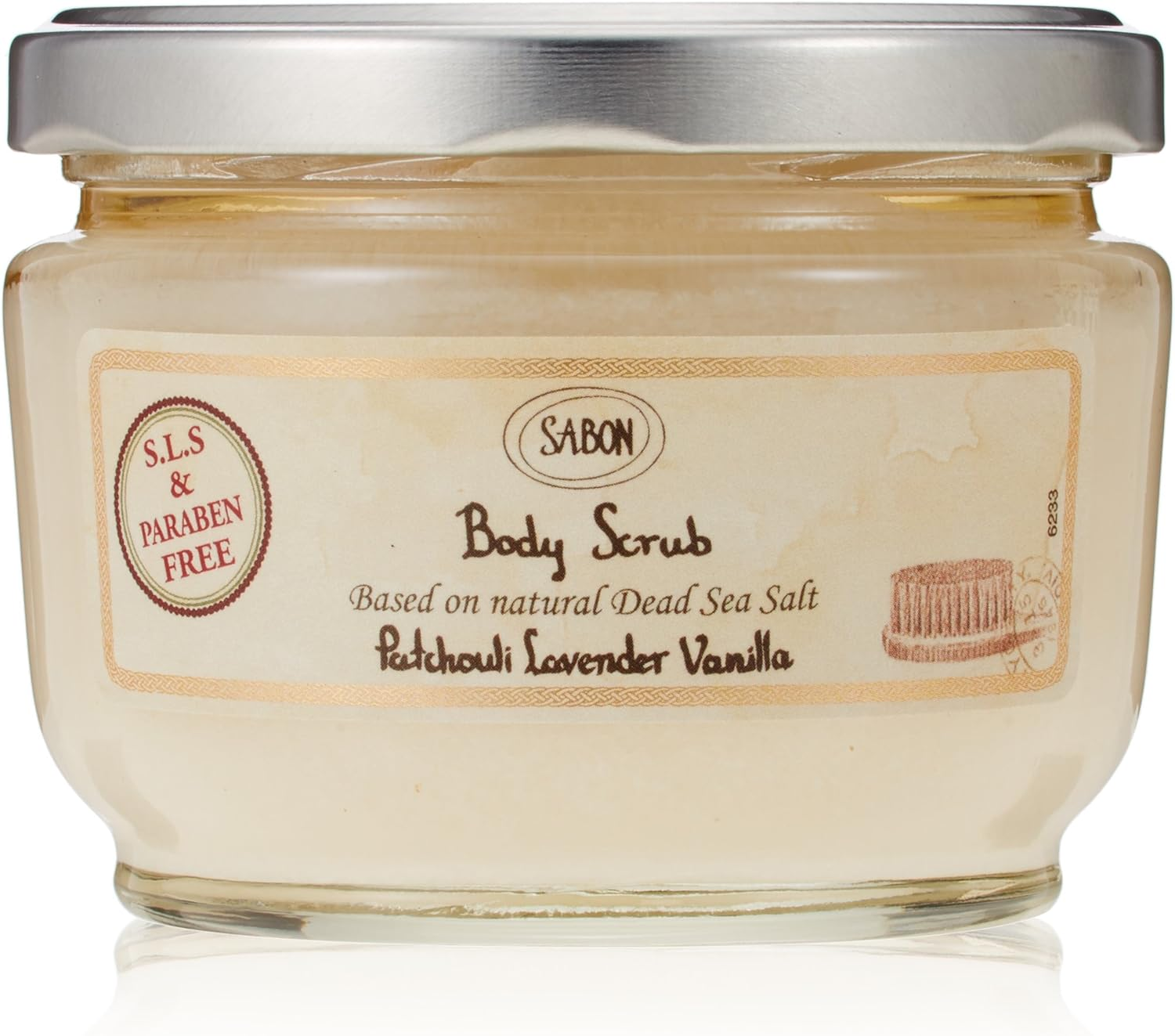 Sabon Body Scrub - Patchouli Lavender Vanilla 320G/11.3Oz