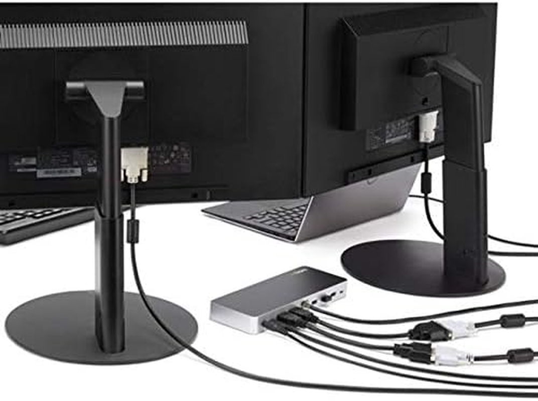 Startech 60W Dual Monitor USB C Docking Station for Windows Laptops image number 6