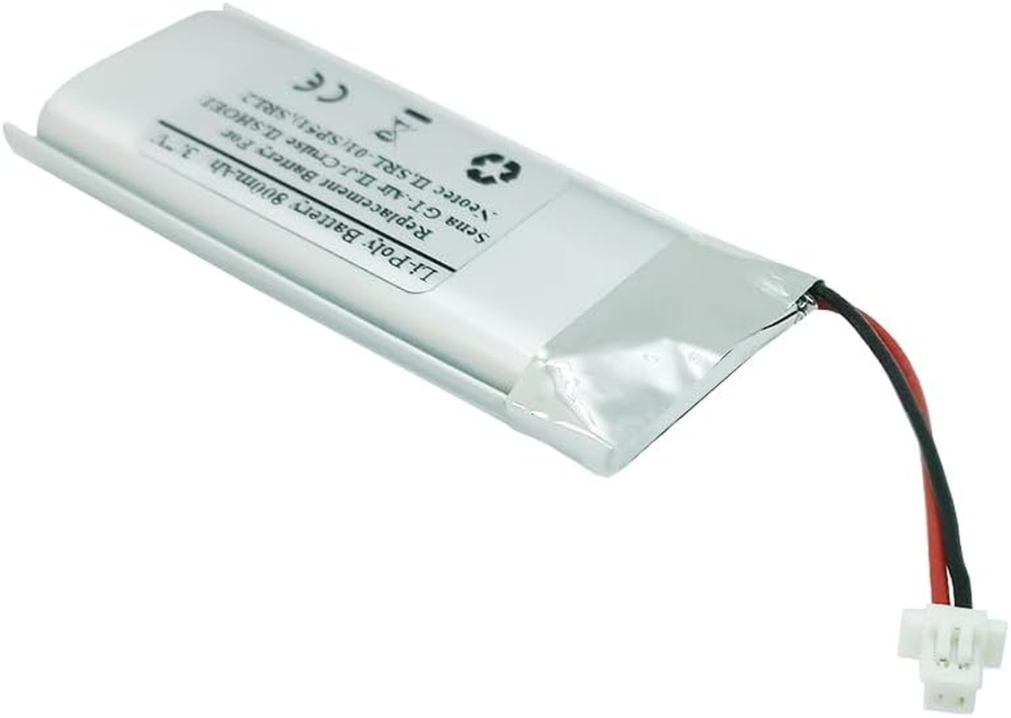 800Mah 3.7V Replacement Battery for Sena Gt-Air II, J-Cruise II, SHOEI Neotec II, SRL-01 (SP51), SRL2 Wireless Headphones, Earphones, Helmet Intercom, PTC802050