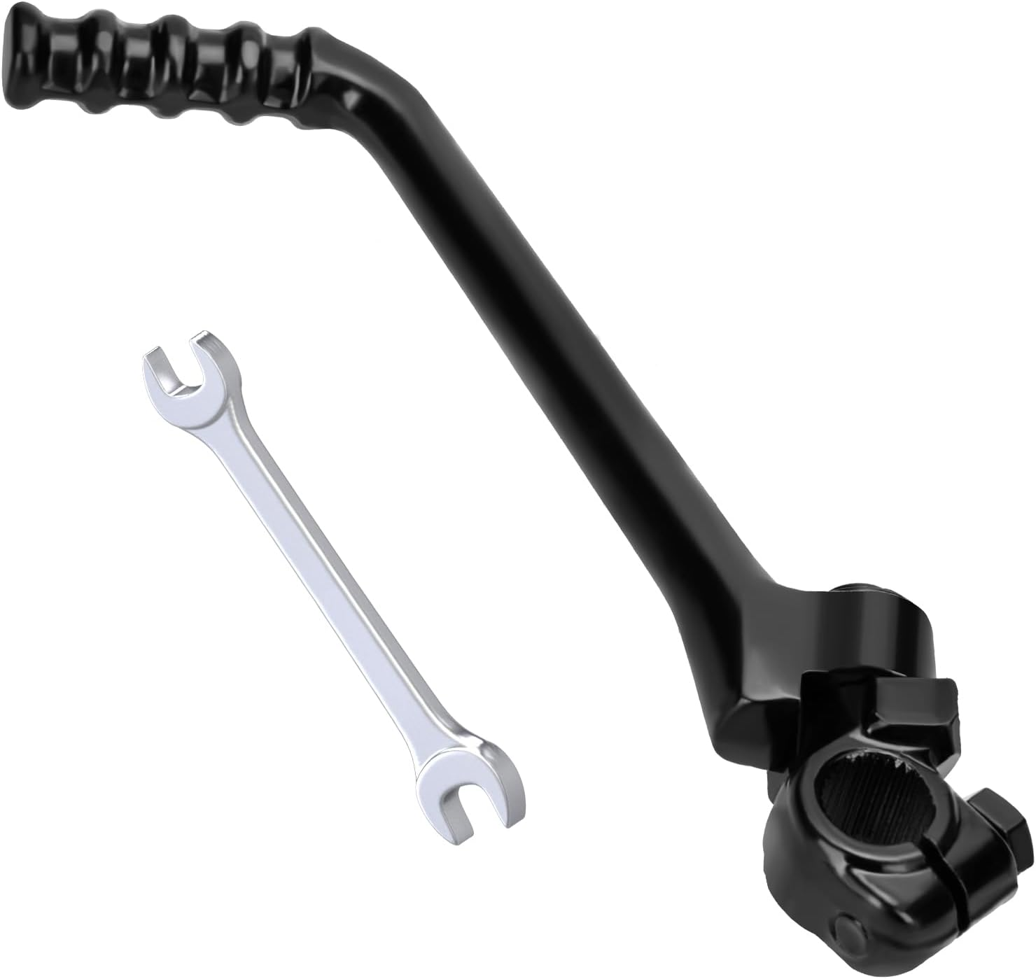 YOXUFA 16Mm Kickstart Lever for 125Cc 140Cc 150Cc 160Cc 200Cc 250Cc SSR KX KLX YX CB CG YCF SDG Apollo Coolster Taotao Kayo Pitster Pro Suzuki DRZ Piranha Thumpstar Lifan Atomik Pit Dirt Bike Parts image number 3