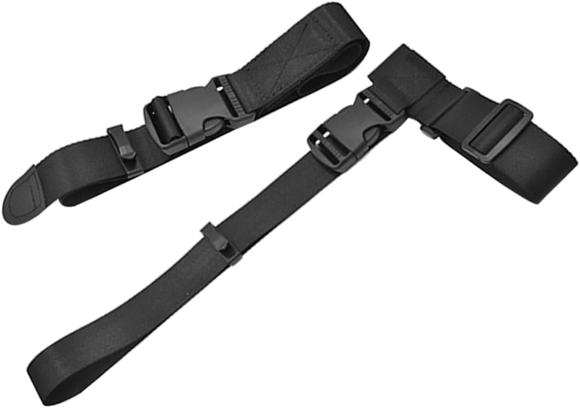 NIYANGLE Adjustable Luggage Connector Straps Travel Belt Set with Buckle Heavy Duty Suitcase Fixing Straps for Outdoor Travel Accessories and Suitcase Security image number 2