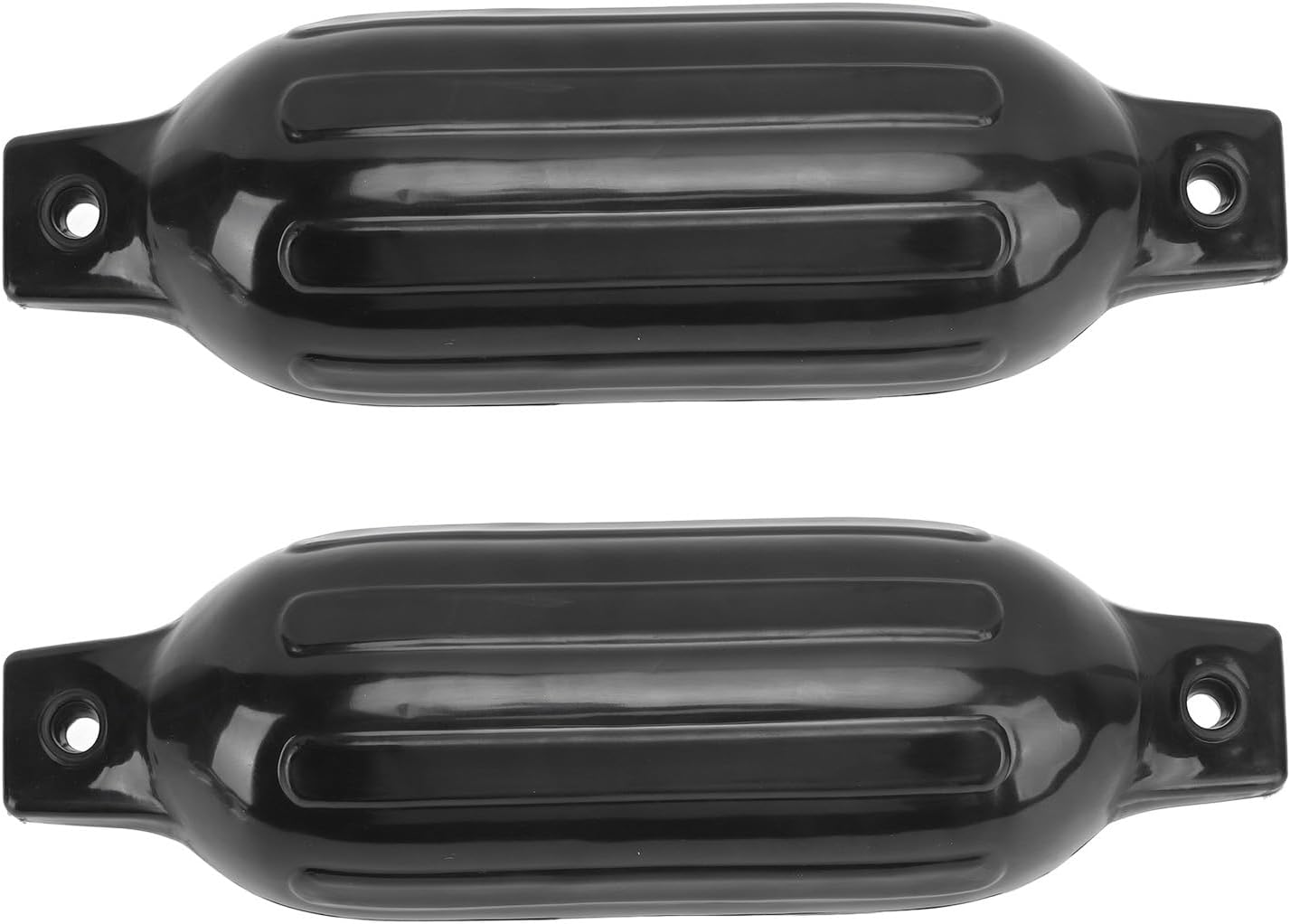Boat Fender, 2 Pack Boat Bumpers Fenders for Docking, 4.5'' X16'' Inflatable Boat Bumpers Kit, Marine Boat Bumper Buoy for Yachts, Sailboats, Pontoons, Row Boats, Canoes image number 3