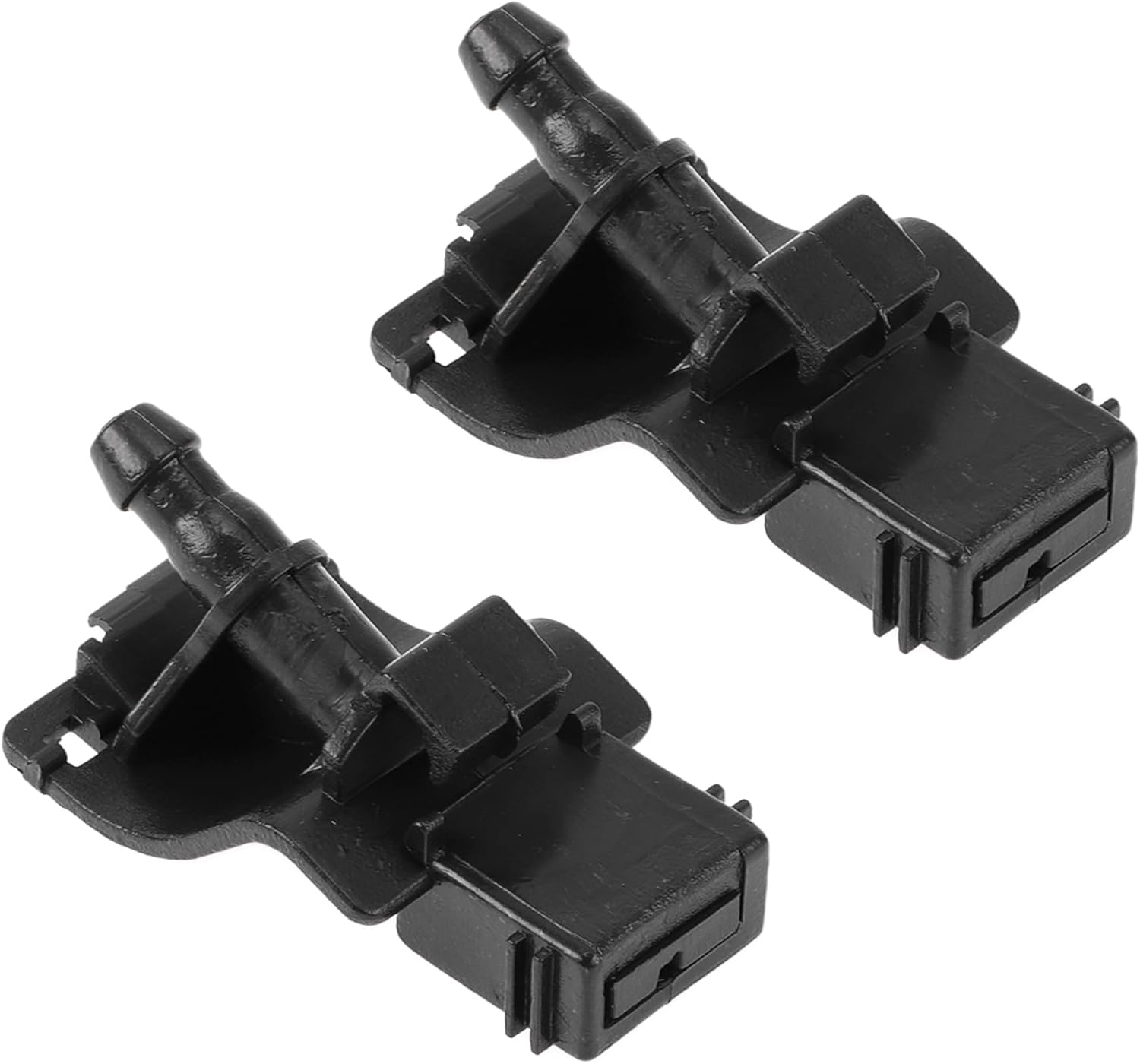 X AUTOHAUX Windshield Washer Nozzle No.8538130170 Car Front Windshield Spray Nozzles Wiper Spray Washer Jet for Toyota RAV4 2006-2011 Black image number 3