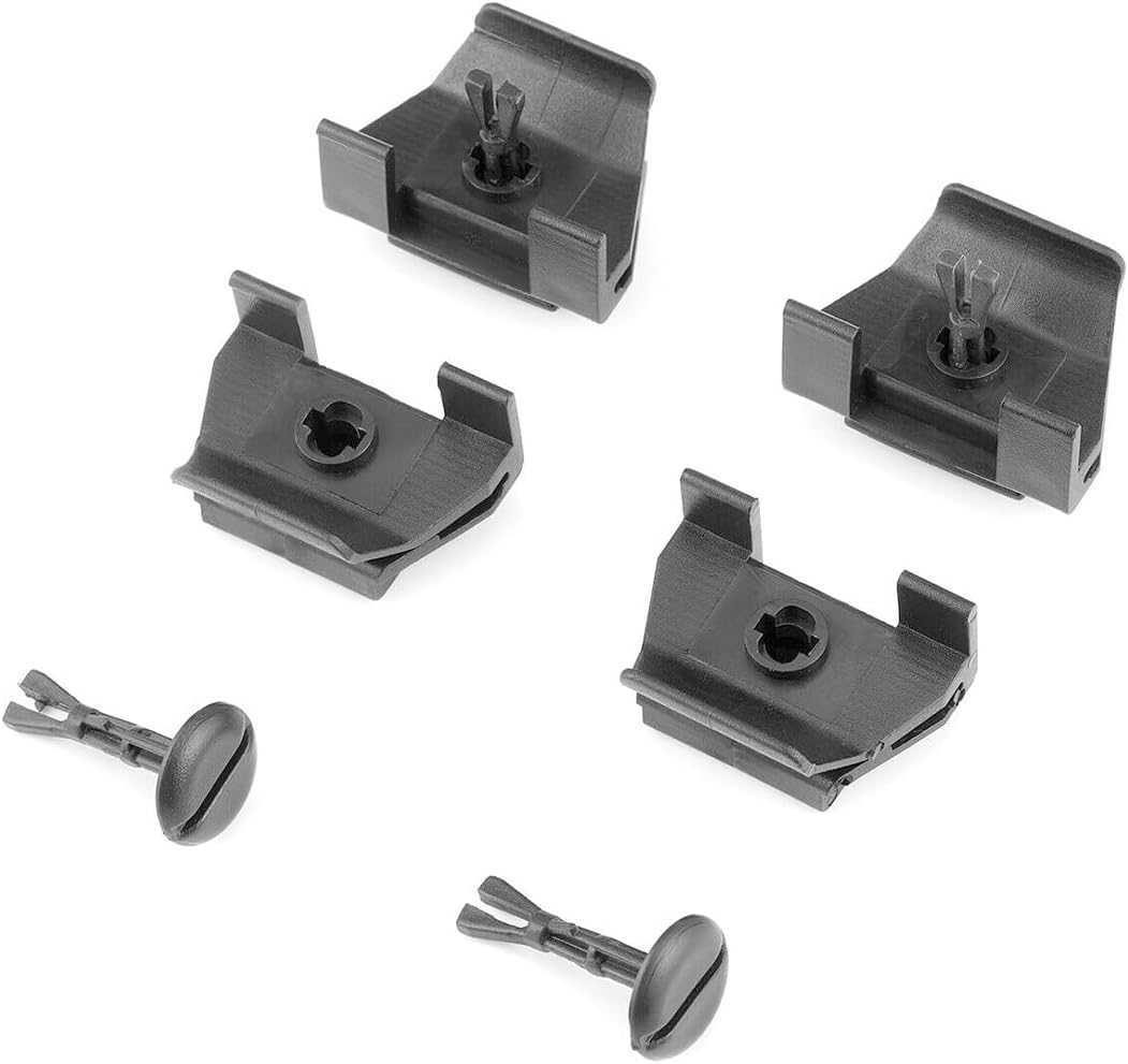 20 Pcs Front Fender Bumper Cover Clips, Fender Liner Retaining Clip with Pin, Nylon Retainer Clip Fasteners Kit for Car, Compatible with OEM 47749-58010 53879-58010 image number 5