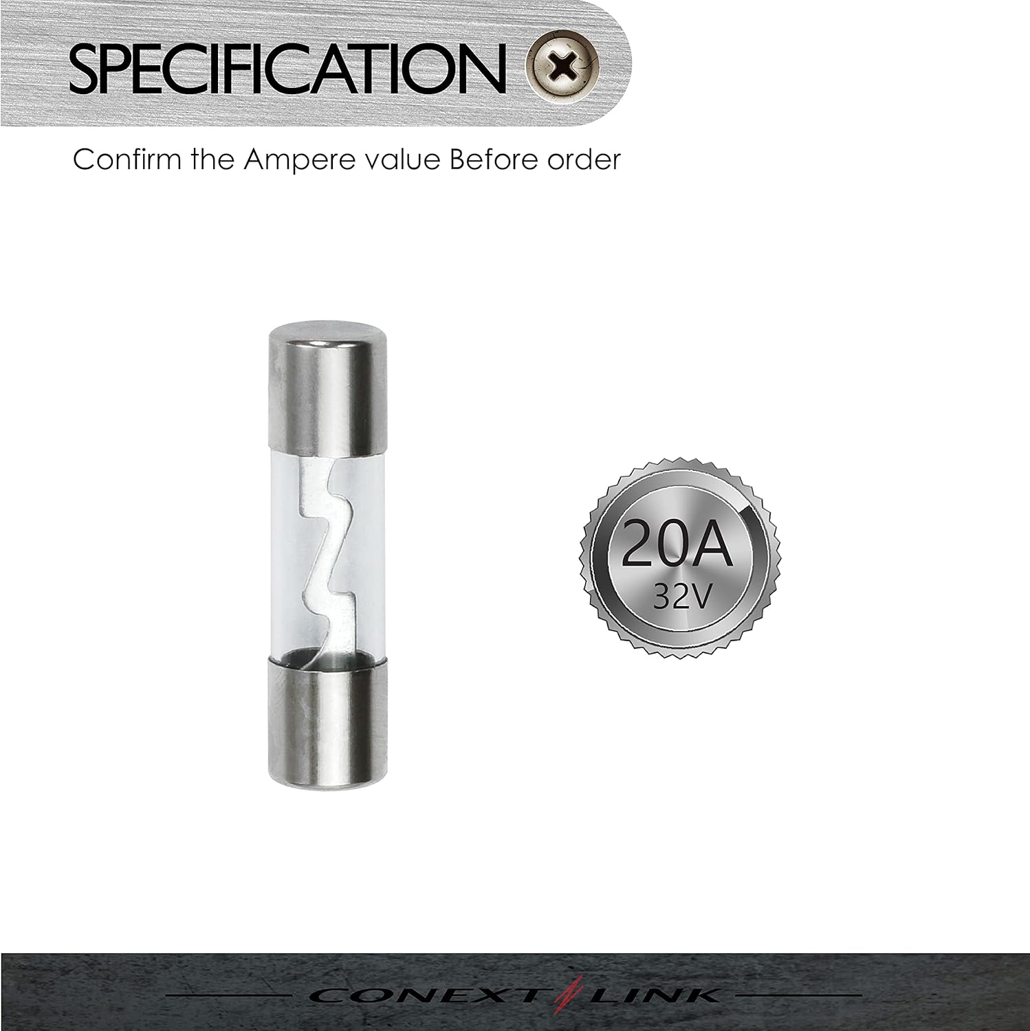 Conext Link AGU20-10 Nickel AGU Fuse 10 Pack 20 Amp image number 6