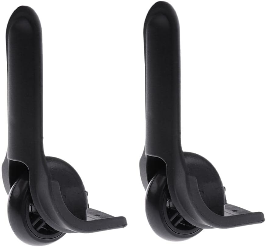 2 Pack Luggage Suitcase Caster Wheels 70Mm, 40KG Heavy Duty Swivel Rolling Repair Kit, Travel Accessory Kit image number 5