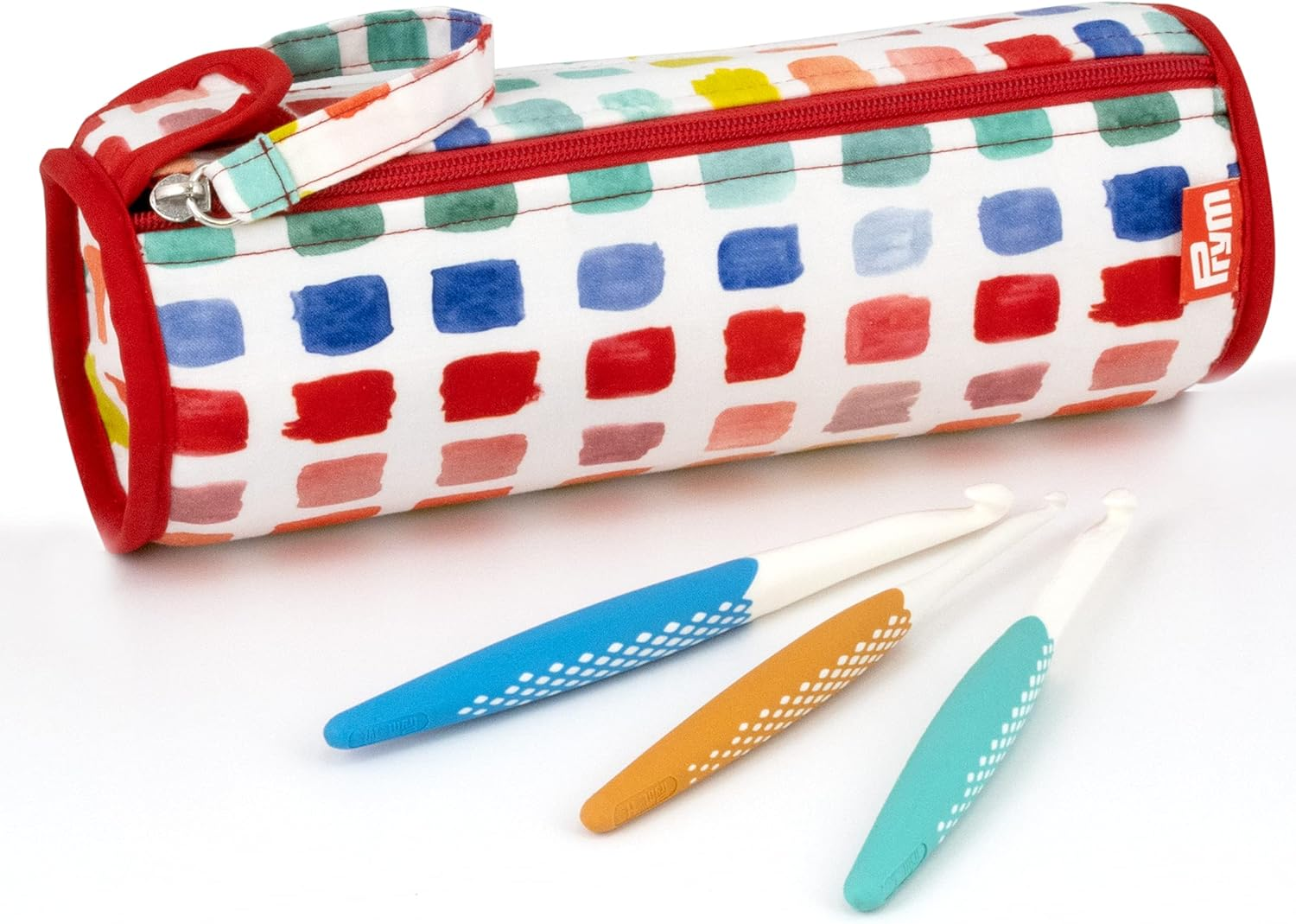 Prym Roll & Organizer, Rainbow Specks Crochet Hook Storage Case image number 3