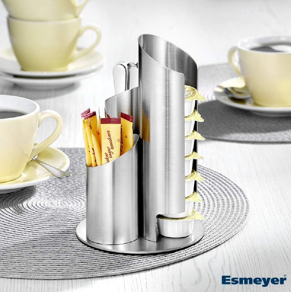 Esmeyer 400-2647 Multi Matt Stainless Steel Portion Dispenser for Milk Jars, Sugar Bags and Stirrers image number 5