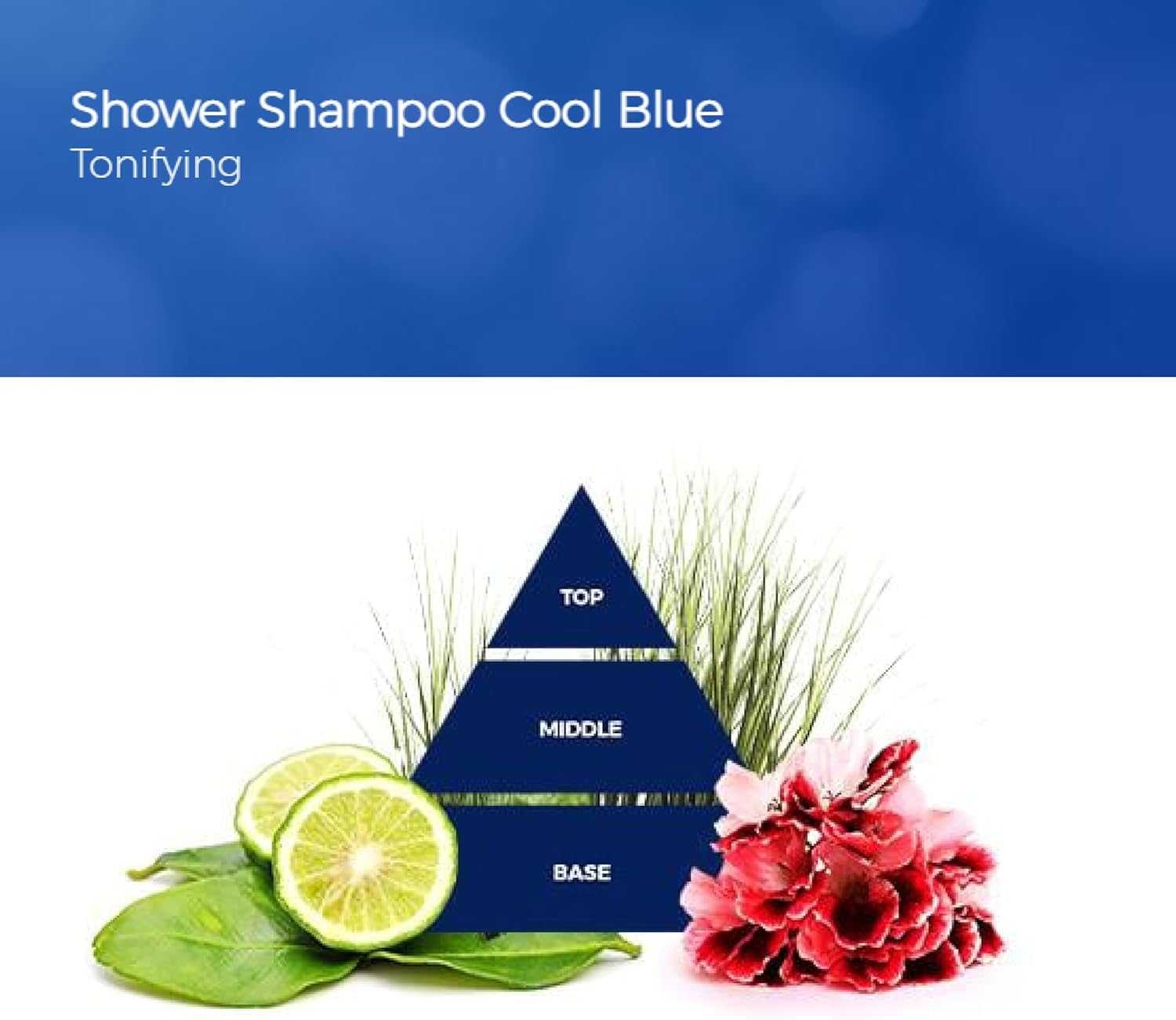 Felce Azzurra Man Shower Gel Cool Blue 2 in 1 Energising Shower Gel and Shampoo with Refreshing Fragrance for a Good Start to the Day - Pack of 1 (1 X 250 Ml) - Cool Blue image number 1