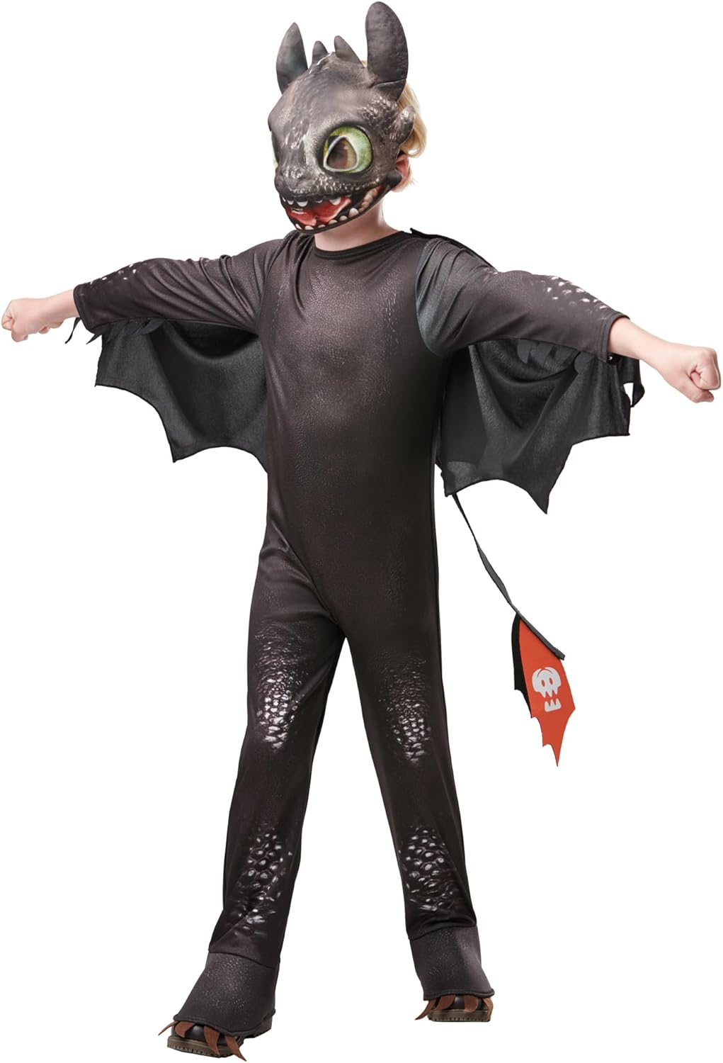 Rubie'S Toothless Night Fury Deluxe Costume for Kids - Universal How to Train Your Dragon image number 5