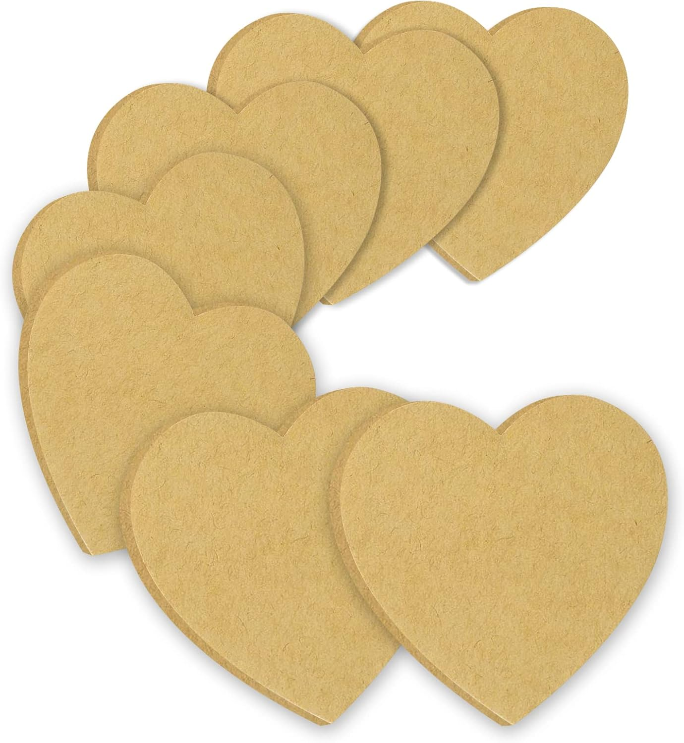 Sticky Notes, 560 Sheets 3 &times; 3 Inches Heart Bright Colors Self Sticky Notes Pad Colour Sticky Notes for Home Office Notebook(Big Red, Rose Red)