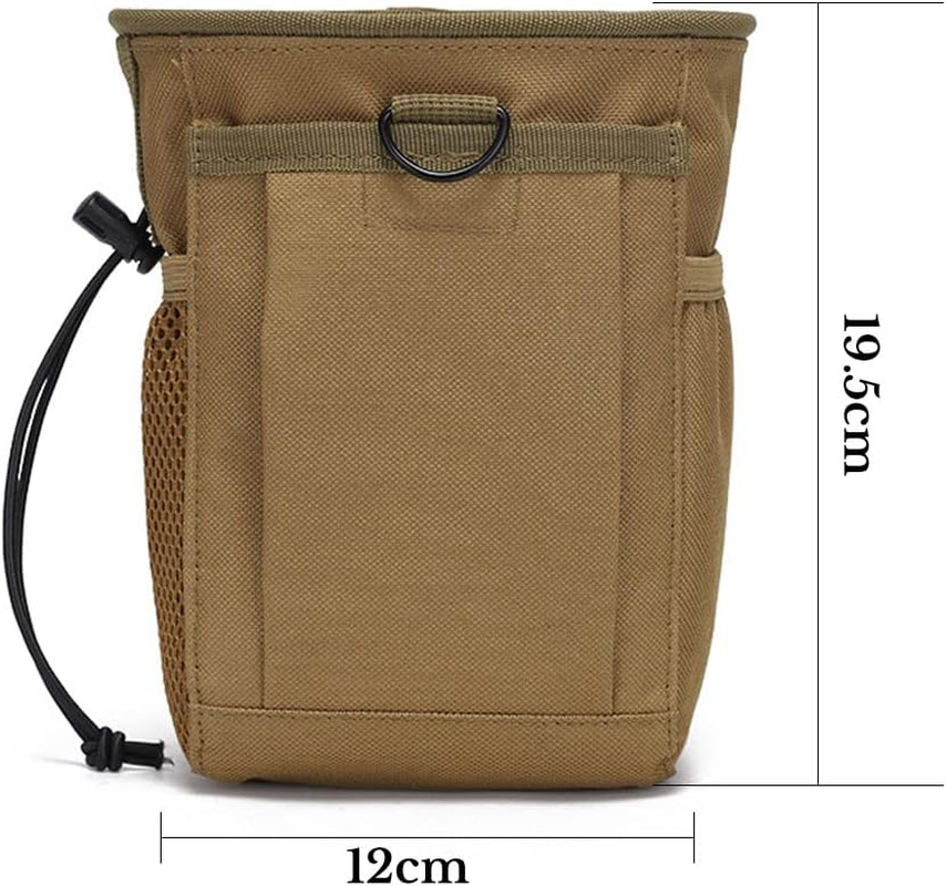 Multi Purpose Utility Tactical Waist Bag Belt Molle Pouch Military Wallet Pack Khaki