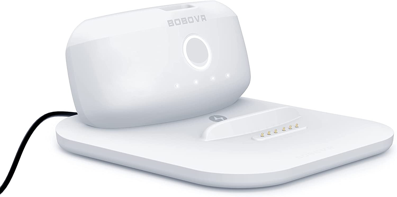 BOBOVR Twin Charger Station/Dock for B2 Battery Pack,Ultra-Thin Design, Magnetically Supply Power to 2 B2 Battery Packs at the Same Time image number 5