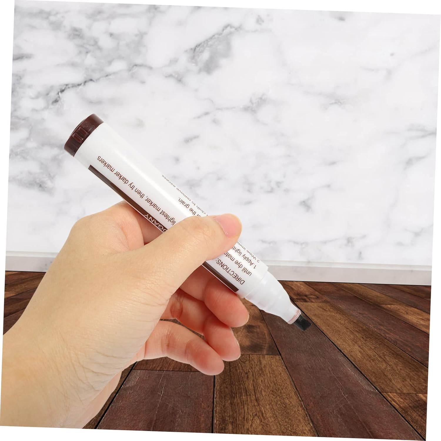 Beavorty 10Pcs Wood Furniture Touch up Pen Markers Scratch Repair Paint Pen for Furniture Repair Convenient Drawing for Wood Panels image number 3