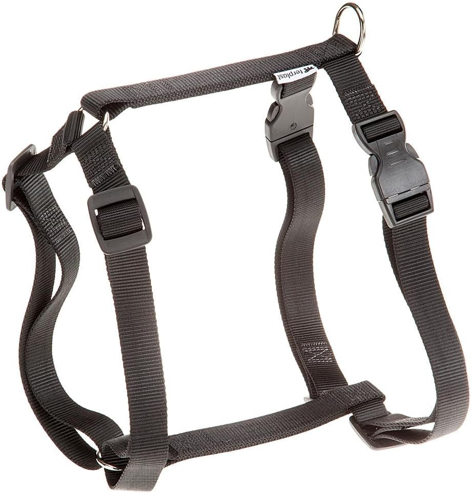 Ferplast Champion Dog Harness Nylon Medium 2 Cm 15 Mm Black