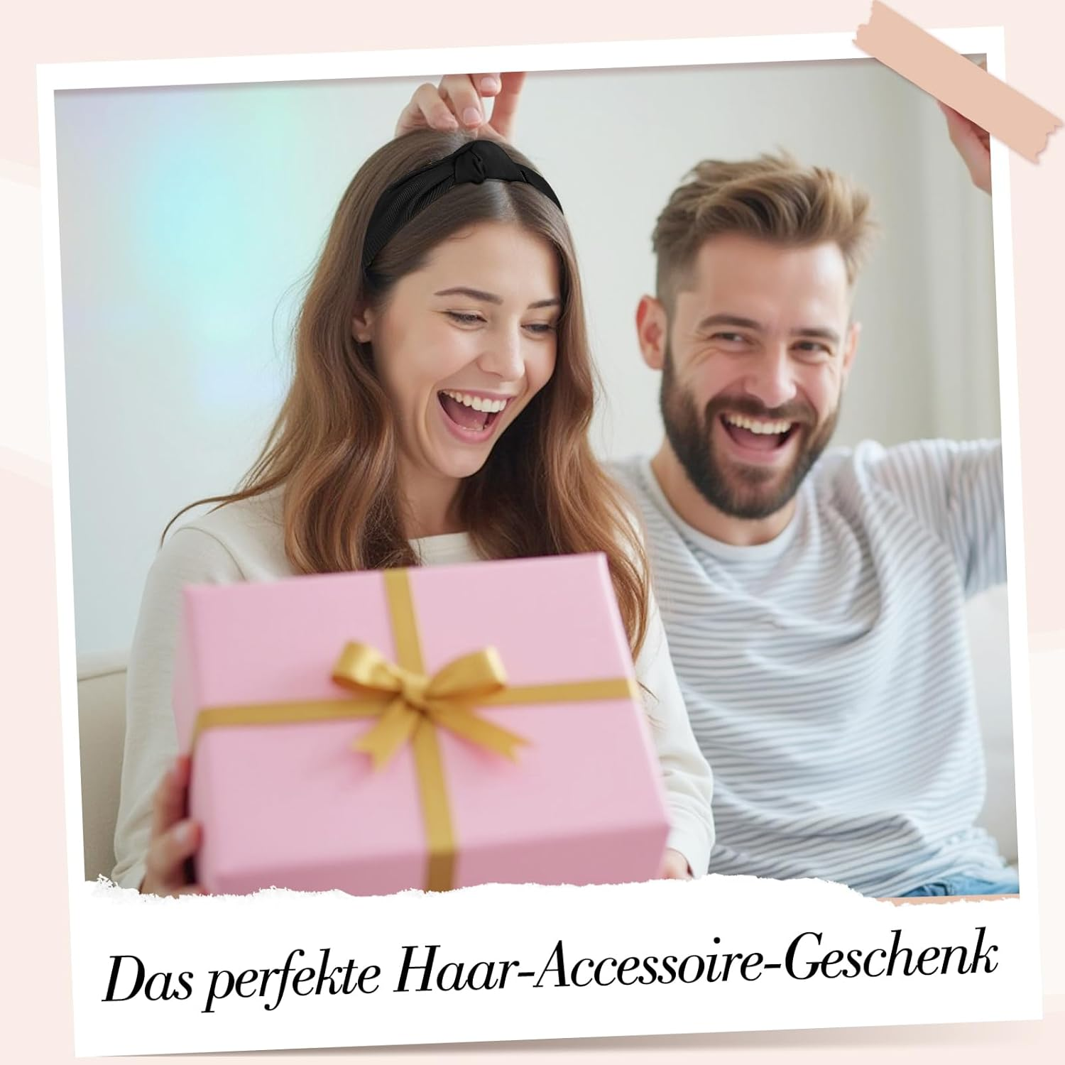 Pack of 6 Women'S Headbands, Knotted Headbands, Make-Up, Non-Slip Headband for Women and Girls image number 4