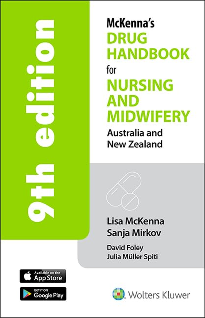 Mckenna'S Drug Handbook for Nursing & Midwifery: Australia & New Zealand