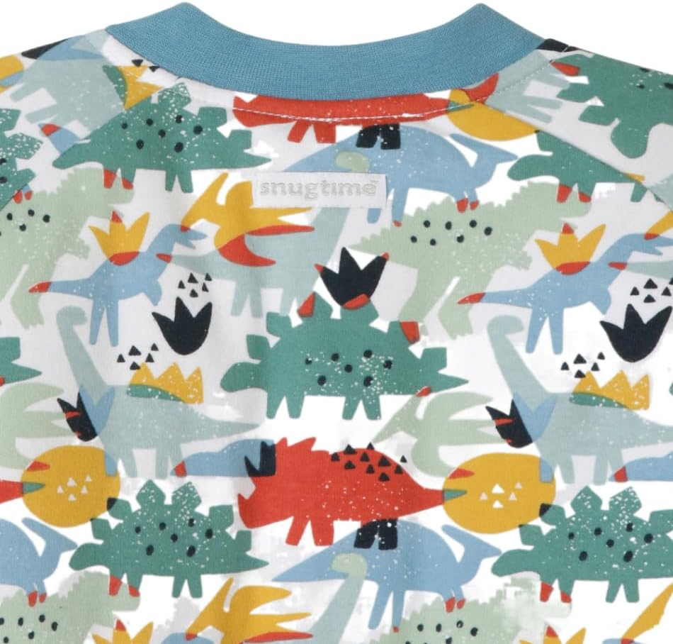 Snugtime Printed Long Sleeve Padded COSI Bag, Dino, 0 Size image number 5