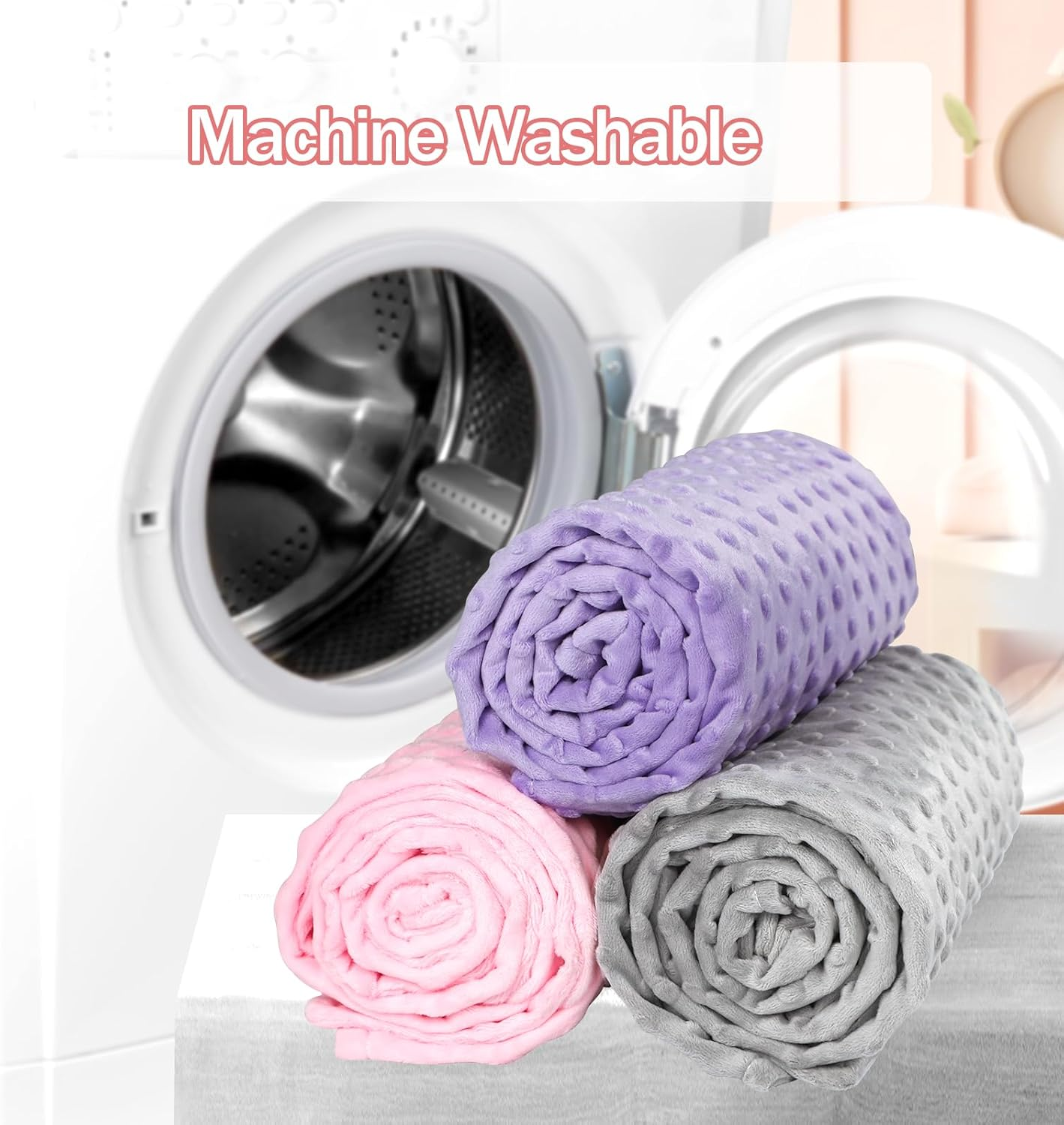 Baby Blanket for Girls, Soft Toddler Blanket 30 X 40 Inch, Newborn Blankets for Nursery, Stroller, Toddler Bed, Carseat, Double Layer, Pink image number 4