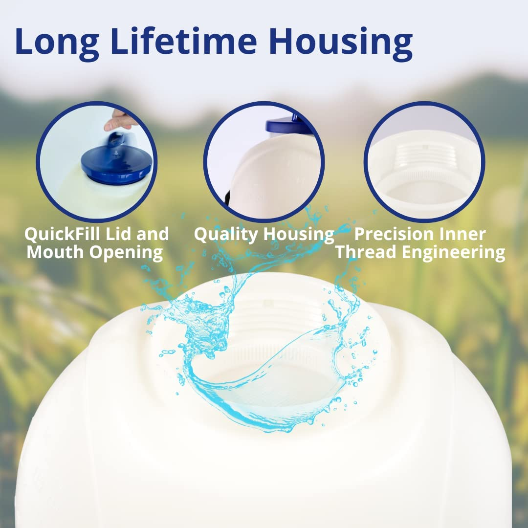 Sprayers plus 105Ex Effortless Backpack Sprayer - 20V Lithium Long Battery Life with High Grade Seals & O-Ring, Brass Wand & Nozzle image number 6