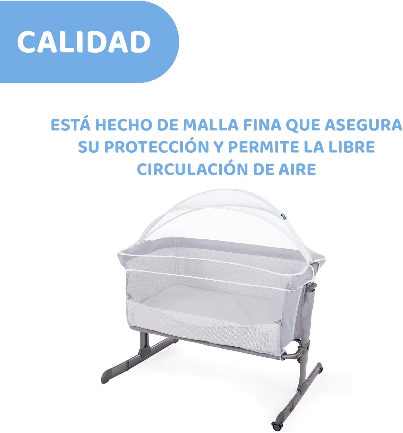 Chicco Next2Me Mosquito Net White, White, 520 Grams image number 6