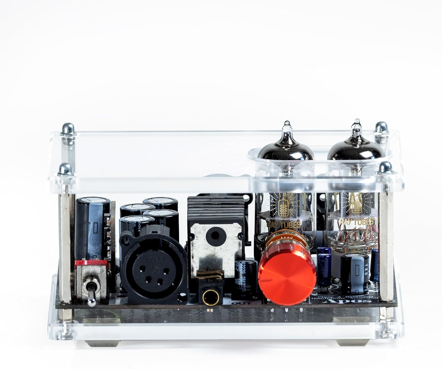 Gremlin Headphone Tube Amplifier - Apos X Community/Class a Balanced for Hifi Desktop Audio/Swappable Tubes 12Au7, 6922 / XLR, 4.4Mm Balanced, 1250 Mw Power/Diy Audio/Loved by Audiophiles