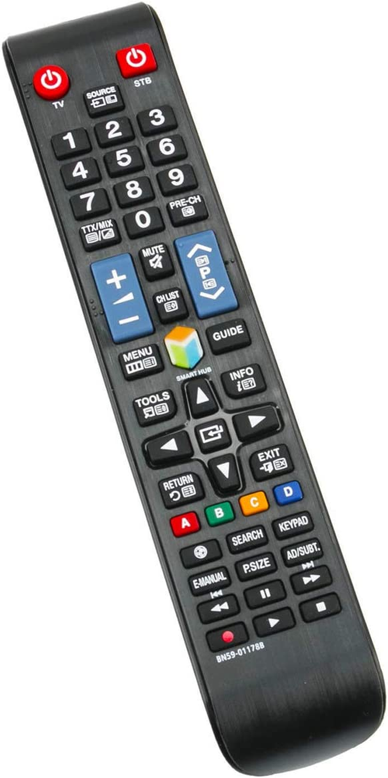 BN59-01178B Remote Control Fit for Samsung TV UA32H6300 UA32H6300AW UA32H6300AWXXY UA40H6300 UA40H6300AW UA40H6300AWXXY UA48H6300 UA48H6300AW UA48H6300AWXXY UA55H6300AW UA55H6300AWXXY UA60H6300AWXXY image number 1