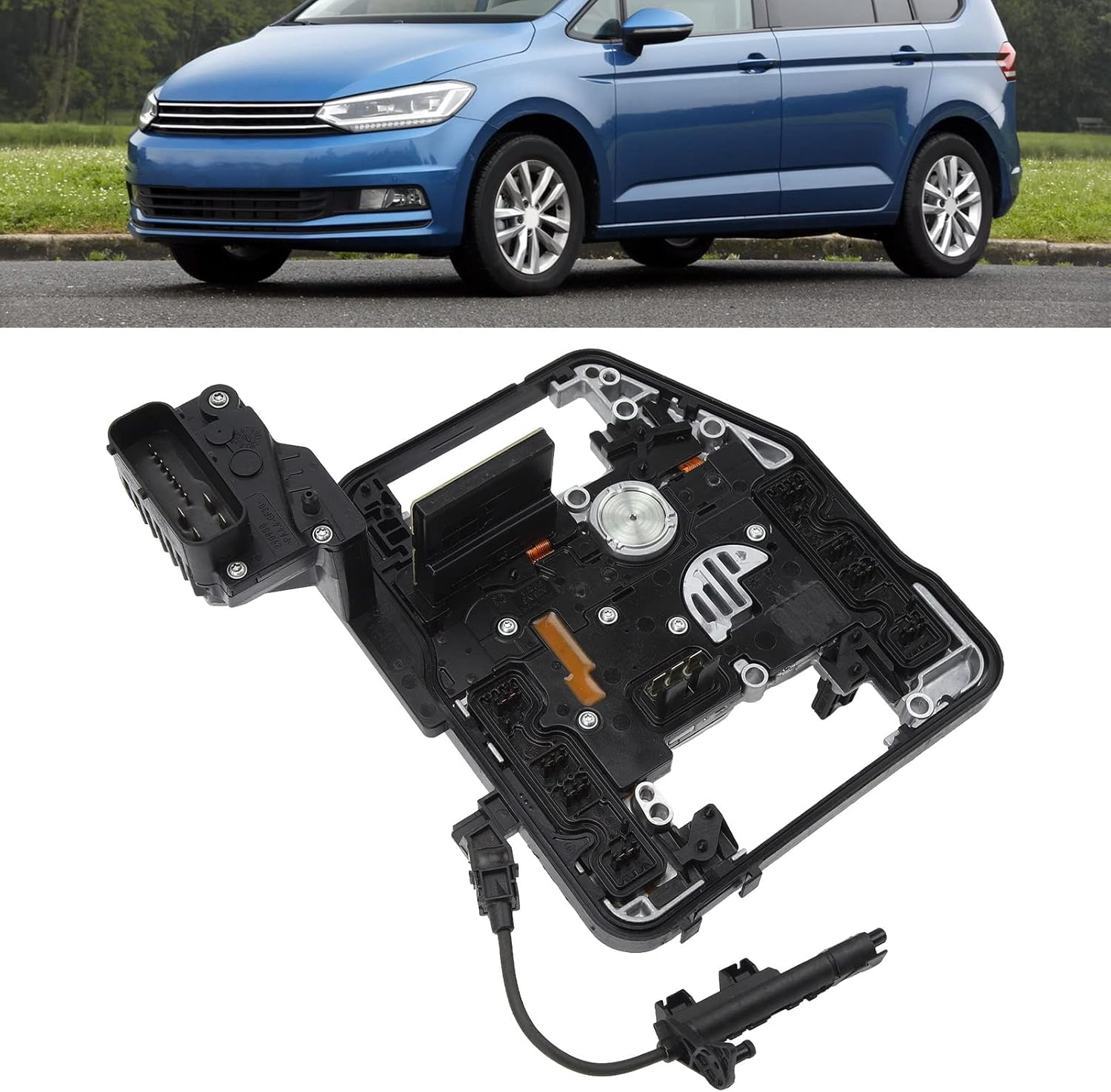 Transmission Control Module, 0AM927769D Aluminium Alloy Engine TCM TCU Module 7 Speed Transmission Mechatronic Control Unit for A1 A3 Q3, Replacement Seat Ibiza Leon Altea image number 2