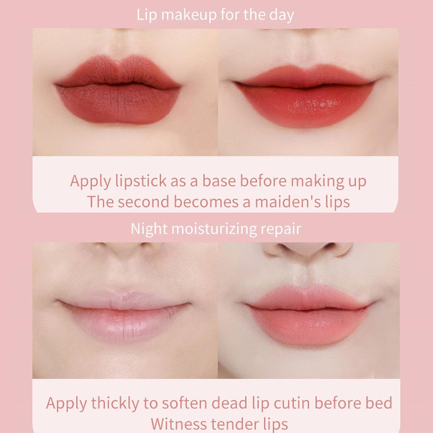 Sleeping Lip Mask, Nourish & Hydrate Lip Mask with Vitamin C, Antioxidants, Lip Balm, Lip Skin Care, Improve Lip Color, Reduce Lip Lines image number 6