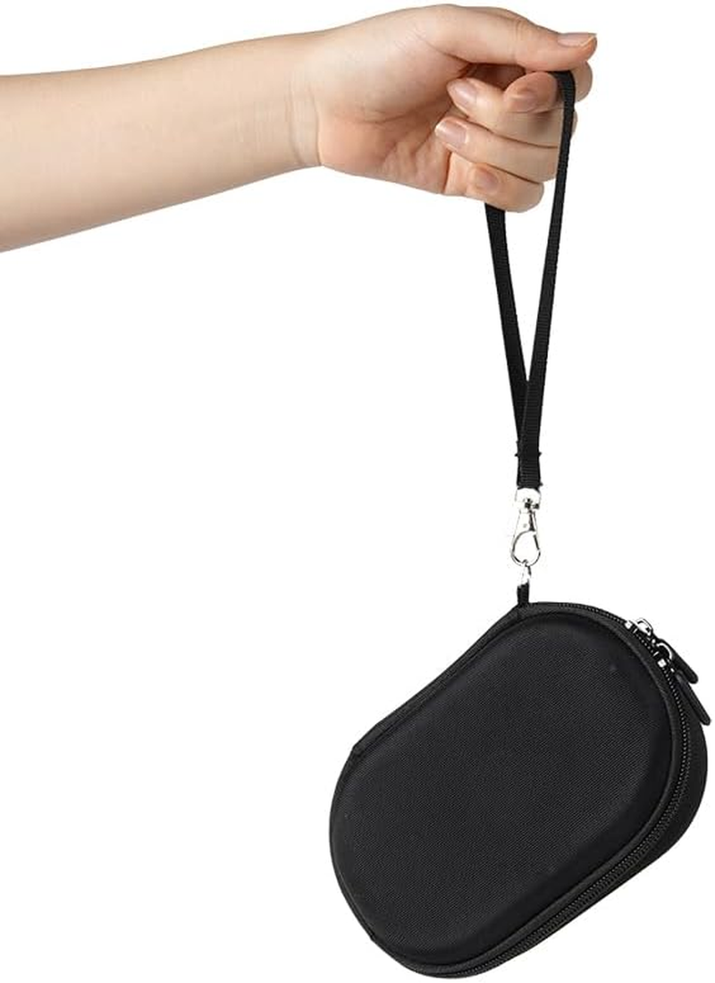 JOYSOG Clip 5 Case, Hard Travel Protective Case for JBL Clip 5 Portable Mini Bluetooth Speaker Cover Case with Carabiner&Strap (All Black) image number 3