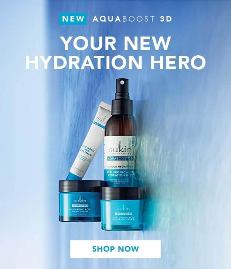 Sukin Aquaboost 3D Hyaluronic Acid Water Gel Cream 50 Ml image number 5