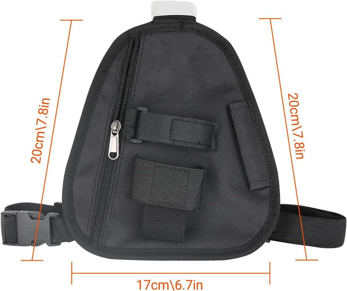 Universal Radio Chest Harness Tactical Vest Nylon Military Vest Chest Rig Pack Pouch Holster Tactical Harness Walkie Talkie image number 5